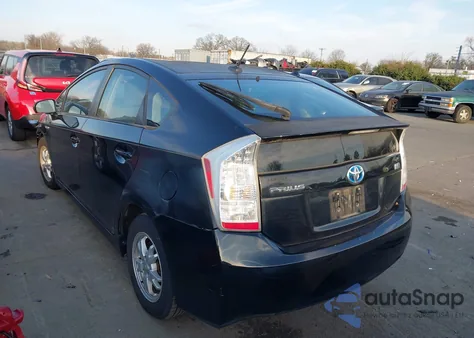 2011 Toyota Prius Two из США, поврежденный, VIN JTDKN3DU7B1422448